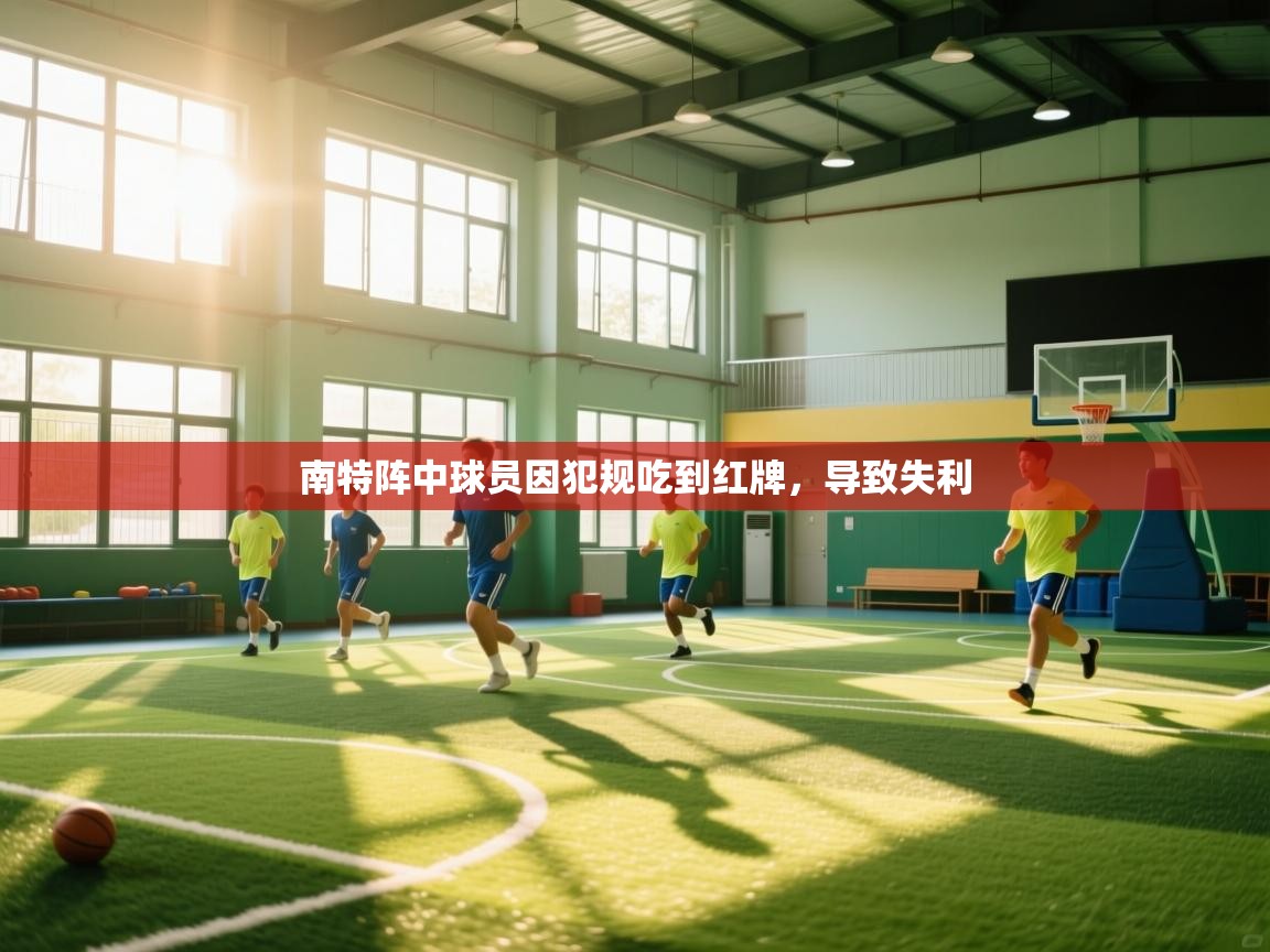 南特阵中球员因犯规吃到红牌，导致失利  第2张